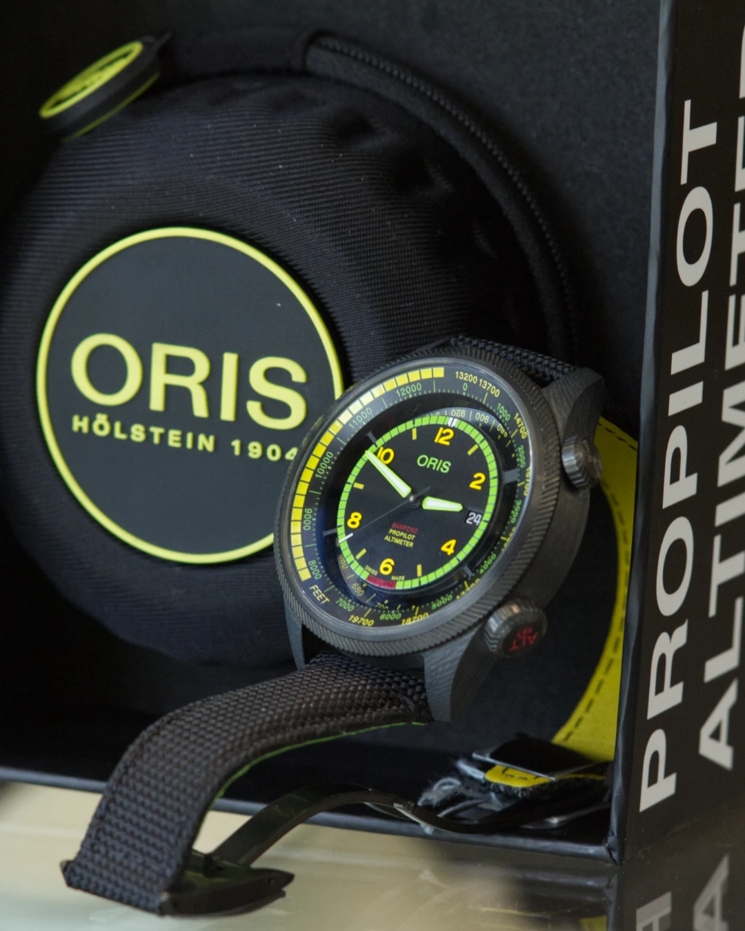 Oris watch available at Dempsey's Jewelers