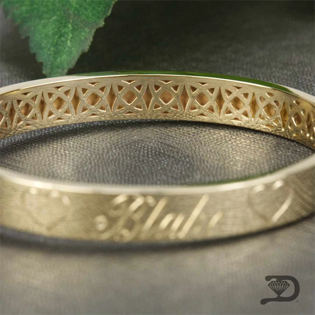 Gold Bangle
